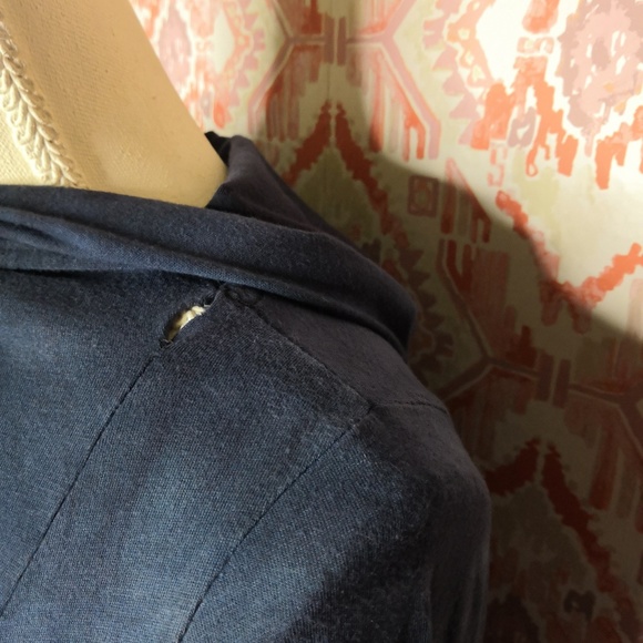 Soft Surroundings Small Tie-Dye Tunic Dress Blue - Picture 3 of 8